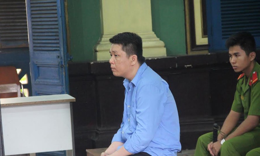 Tài xế xe đưa đón công nhân của Cty Pouyuen – Nguyễn Phạm Ngọc Phước – nay bị Tòa tuyên chịu trách nhiệm chính vụ tai nạn khiến 11 người thương vong. Ảnh: Tân Châu.