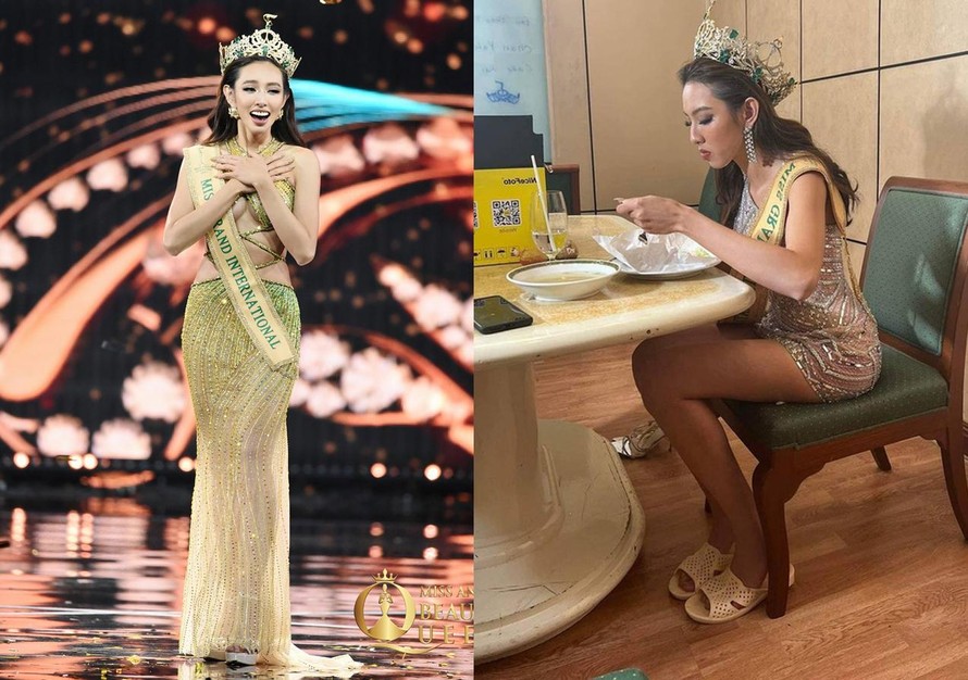 Hoa hậu Nguyễn Thúc Thuỳ Tiên tiết lộ lý do mang dép tổ ong sang Thái Lan