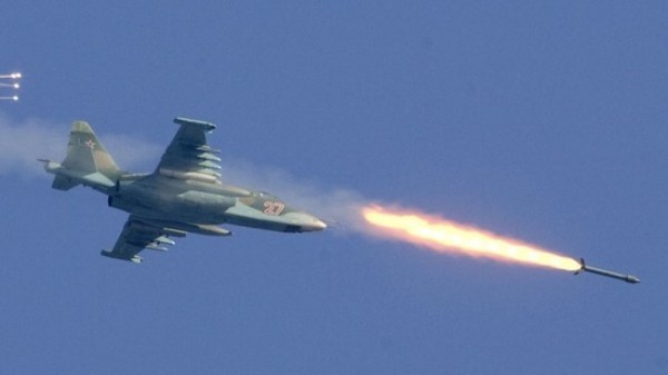 Chiến đấu cơ Nga không kích tại Syria