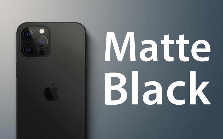 iPhone 13 Pro sẽ có màu đen nhám, lần đầu tiên sử dụng cảm biến LiDAR để chụp chân dung