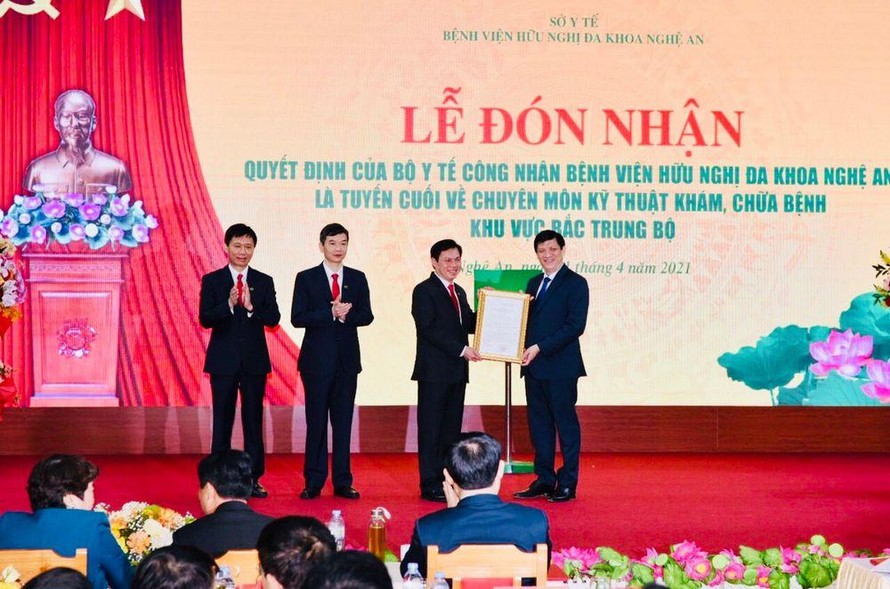 Bệnh viện HNĐK Nghệ An trở thành Bệnh viện tuyến cuối của Bắc Trung Bộ
