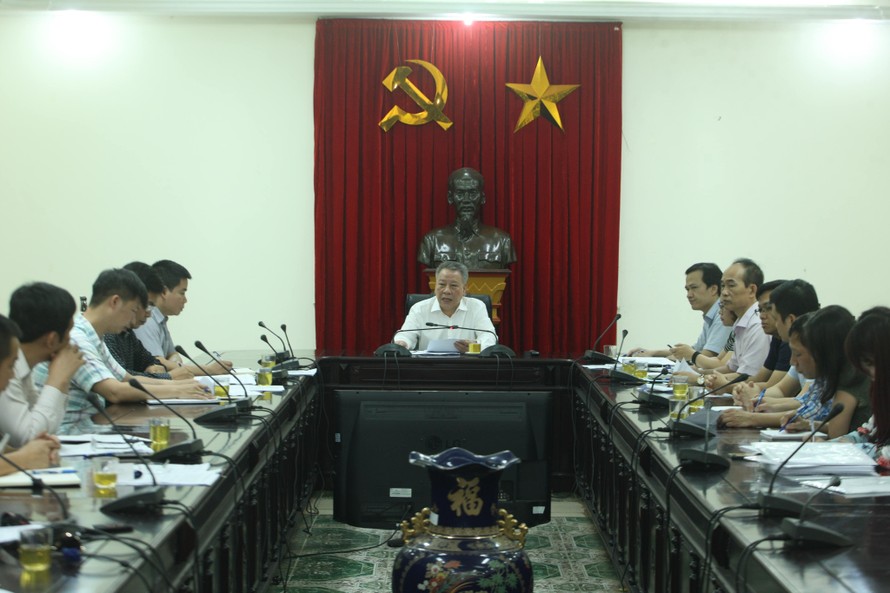 Giám đốc Sở VHTT Hà Nội chủ trì cuộc họp xem xét vi phạm festival văn hoá ở Hoàng thành Thăng Long