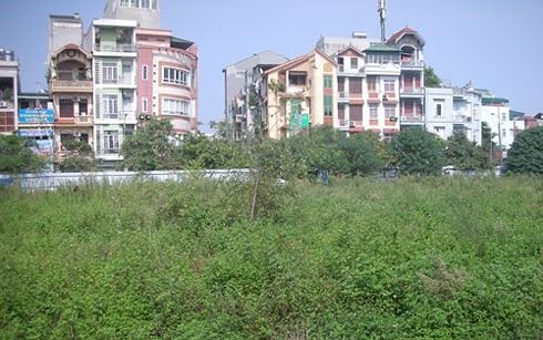 Dự án trường mầm non khu đô thị Đồng Tàu nhiều năm chỉ là bãi cỏ hoang