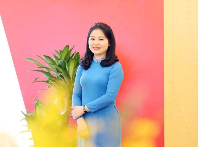 Chị Chu Hồng Minh, ứng cử viên Hội đồng Nhân dân TP. Hà Nội, ứng cử tại Q. Hoàn Kiếm.
