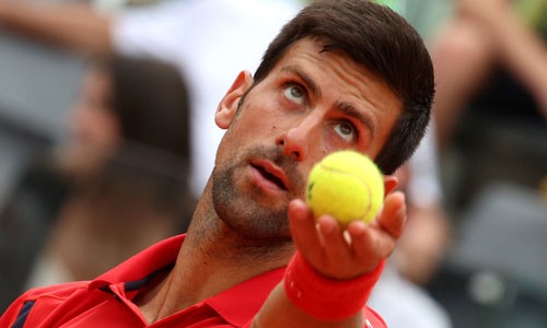 Djokovic hướng đến danh hiệu Masters 1000 thứ ba trong năm. Ảnh: Reuters.