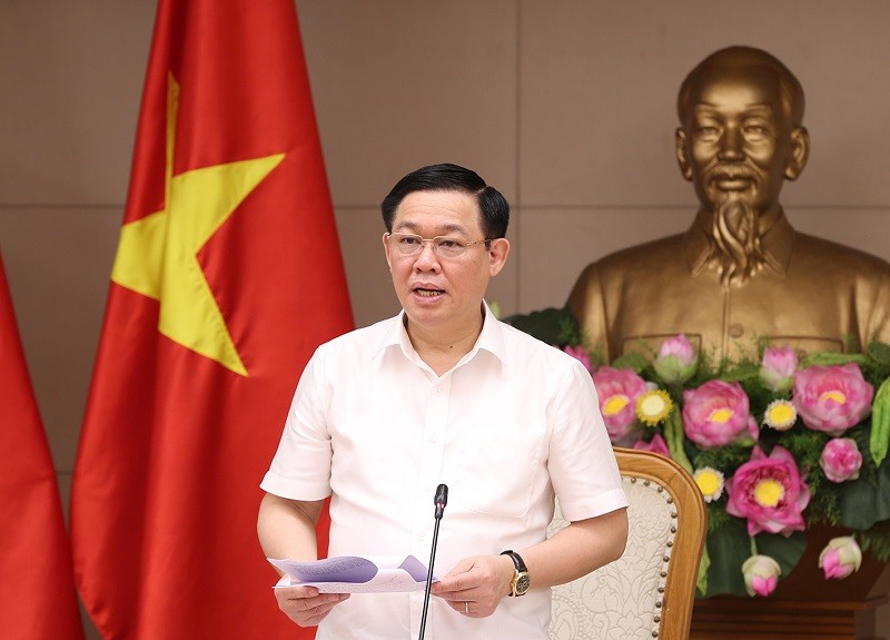 Phó Thủ tướng Vương Đình Huệ chủ trì cuộc họp của Ban Chỉ đạo điều hành giá