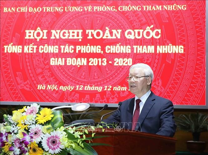 Tổng Bí thư, Chủ tịch nước Nguyễn Phú Trọng, Trưởng Ban Chỉ đạo Trung ương về phòng, chống tham nhũng