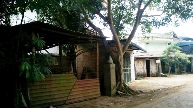 Ngôi nhà nơi bà Thuận treo cổ tự tử