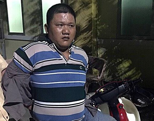 Nguyễn Trung Hiếu cướp xe máy bị CSGT bắt giữ trên đường tẩu thoát