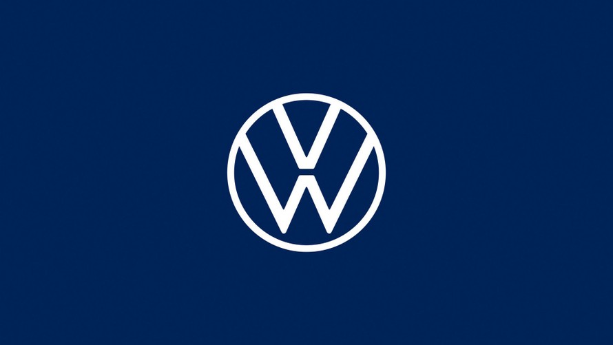 Volkswagen tung logo nhận diện thương hiệu mới