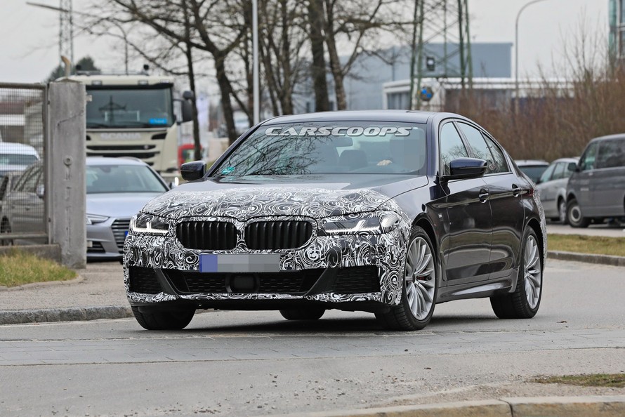 BMW 5 Series mới không theo xu hướng lưới tản nhiệt lớn