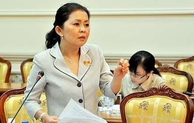 Bà Đào Thị Hương Lan trước khi bị truy nã