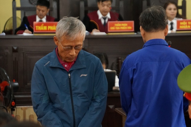 Bị cáo Đỗ Khắc Hưng tại tòa.