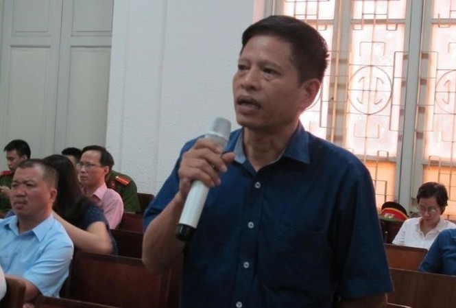Ông Bùi Văn Hải trình bày tại phiên sơ thẩm vụ OceanBank.