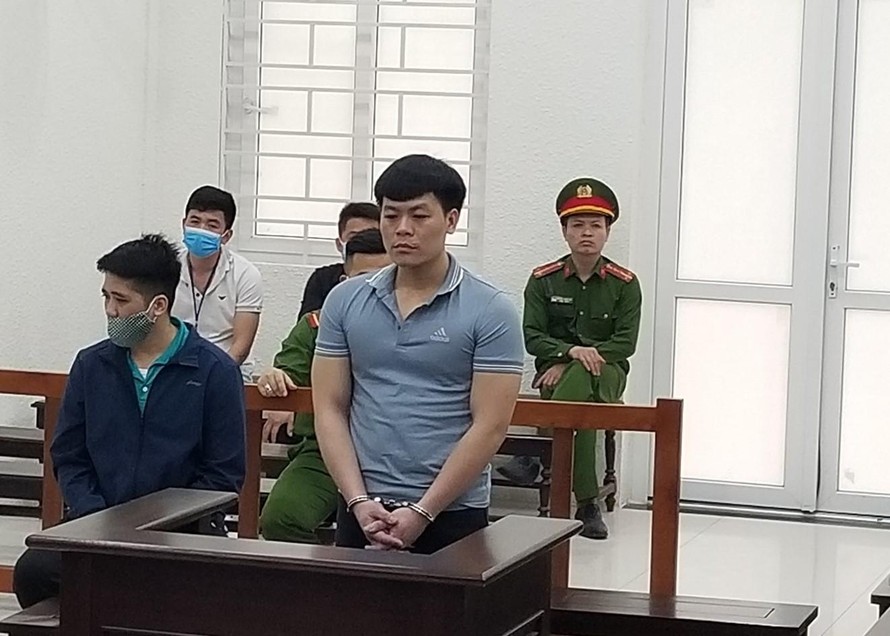Bị cáo Nguyễn Hải Phong tại tòa.