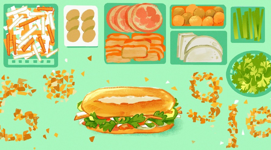 Bánh mì Việt được tôn vinh trên Google và xuất hiện trong từ điển Oxford