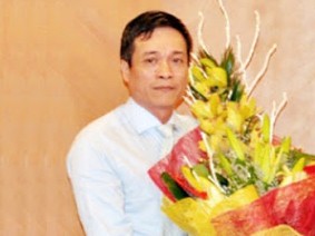 Ông Phùng Ngọc Khánh khi mới nhậm chức Cục trưởng Cục Quản lý, giám sát bảo hiểm ngày 20/5/2014