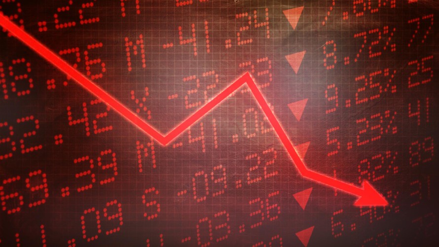 Thị trường chìm trong sắc đỏ, nhóm cổ phiếu vốn hoá lớn giảm mạnh