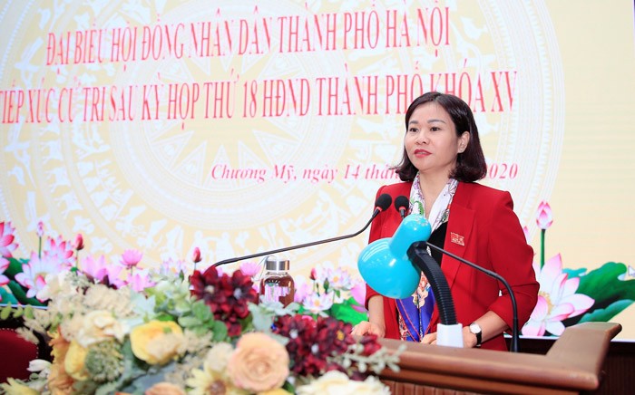 Phó Bí thư Thường trực Thành ủy Hà Nội Nguyễn Thị Tuyến