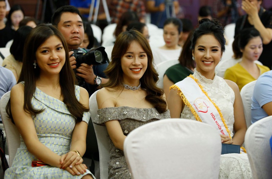 Ngắm dàn Á khôi tụ hội trong lễ phát động 'Hoa khôi Sinh viên Việt Nam