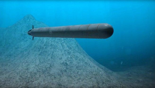 Ngư lôi Poseidon 2M39 là một phương tiện không người lái dưới nước vận hành tự động