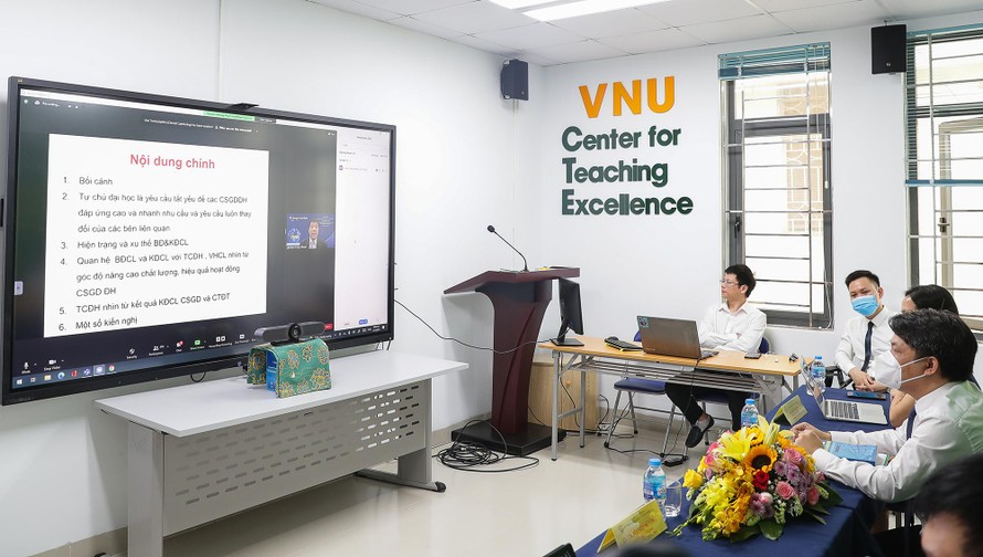 ĐHQG Hà Nội ra mắt Kênh Chất lượng giáo dục đại học và nghề nghiệp