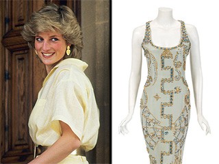 Chiếc váy của công nương Diana được bán đấu giá gần 5 tỷ đồng