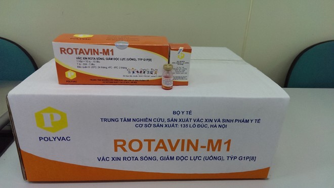Vắc-xin Rotavin-M1 ngừa tiêu chảy do VN nghiên cứu và sản xuất