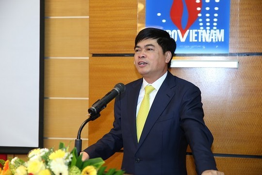 Ông Nguyễn Xuân Sơn khi còn đương nhiệm Chủ tịch PetroVietnam. Ảnh: IE