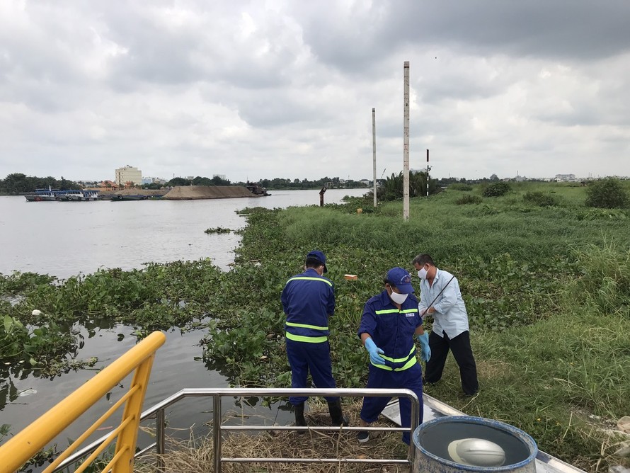 Phát hiện thi thể người đàn ông trôi sông Sài Gòn 
