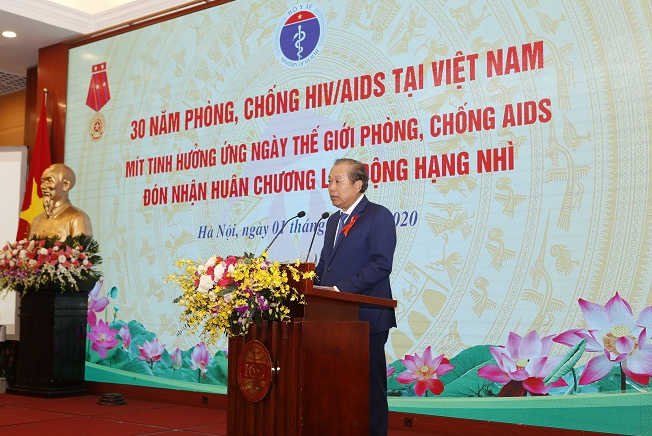 Phó Thủ tướng thường trực Trương Hòa Bình phát biểu tại lễ phát động.