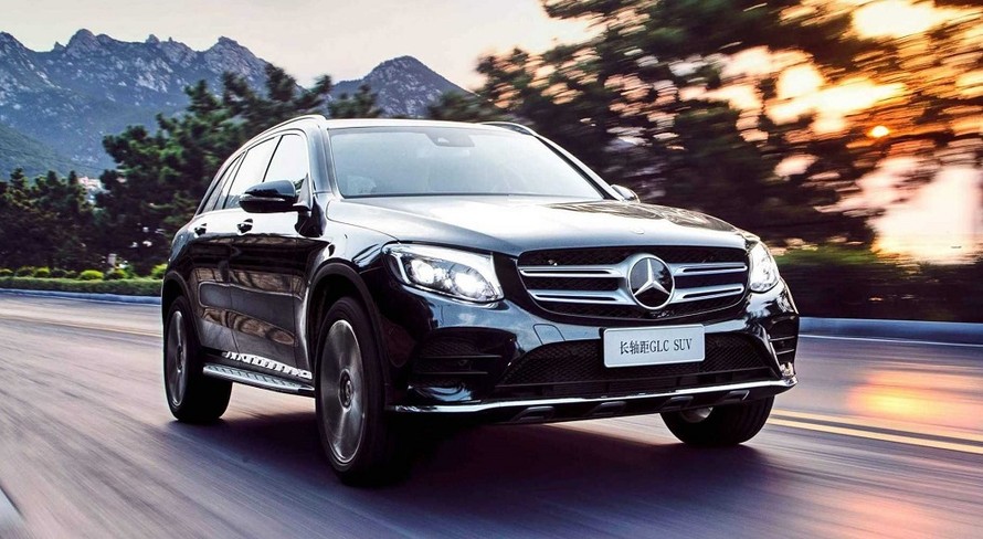Mercedes-Benz GLC L trục cơ sở dài dành riêng cho thị trường Trung Quốc.