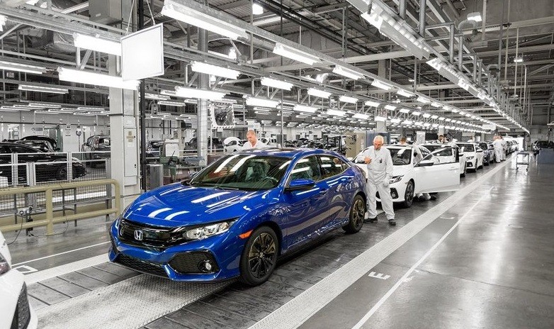 Honda Civic - mẫu xe duy nhất đang được sản xuất tại nhà máy Swindon sắp đóng cửa.