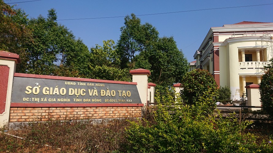 Sở GD&ĐT Đắk Nông từng là nơi bà Hà giữ chức vụ Phó giám đốc Sở