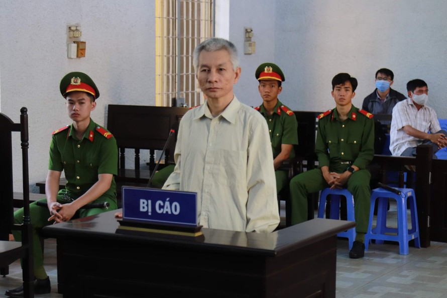 Trần Nguyên Chuân tại phiên xét xử sơ thẩm