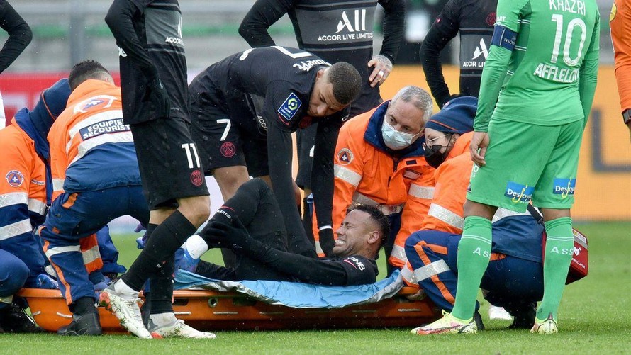 Neymar nghỉ 6 tuần vì chấn thương kinh hoàng, lỡ 10 trận đấu của PSG 