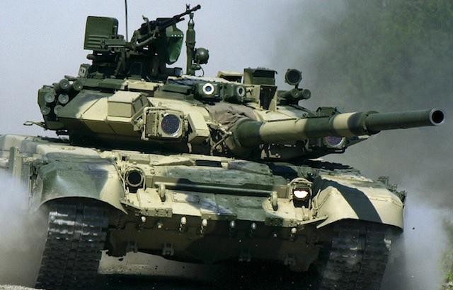 Tăng chủ lực T-90MS. Ảnh: Bộ Quốc phòng Nga