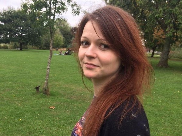 Yulia Skripal, con gái của cựu điệp viên hai mang Sergei Skripal. (Nguồn: The Sun)