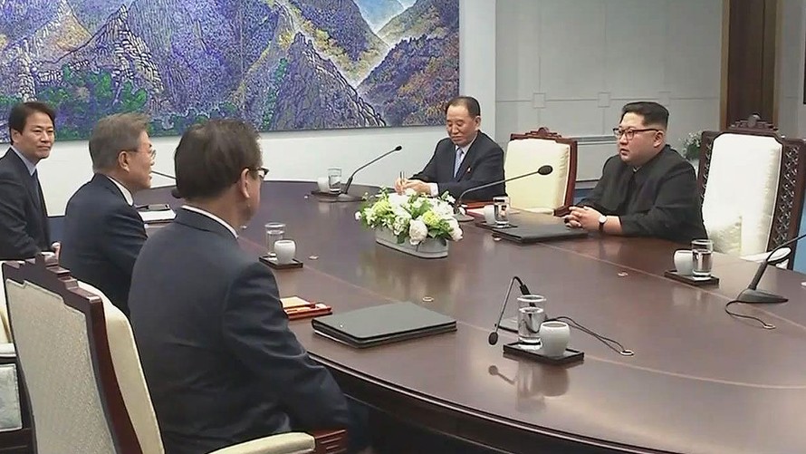 Lãnh đạo Hàn Quốc - Triều Tiên nói gì trong 100 phút đầu tiên hội đàm?