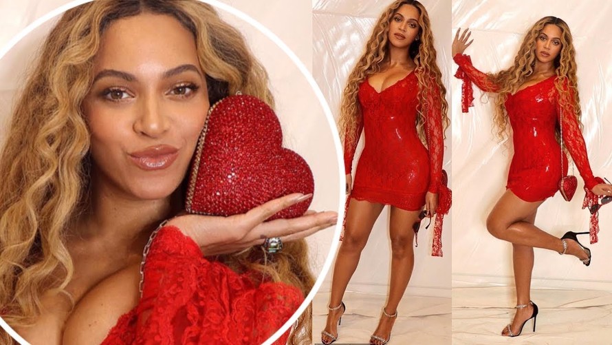 Beyonce khoe ảnh đón Valentine nóng 'bỏng mắt'