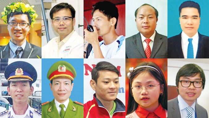 10 gương mặt trẻ Việt Nam tiêu biểu năm 2014.