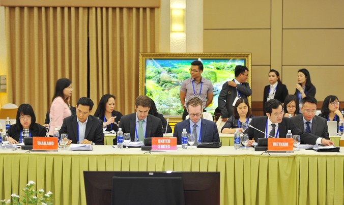 Hội nghị quan chức tài chính cao cấp APEC (SFOM) được tổ chức tại Ninh Bình trong hai ngày 18 và 19/5. Ảnh: TTXVN.