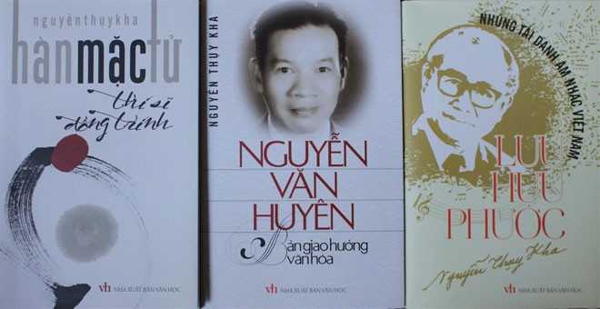 Một số đầu sách của Nguyễn Thụy Kha.