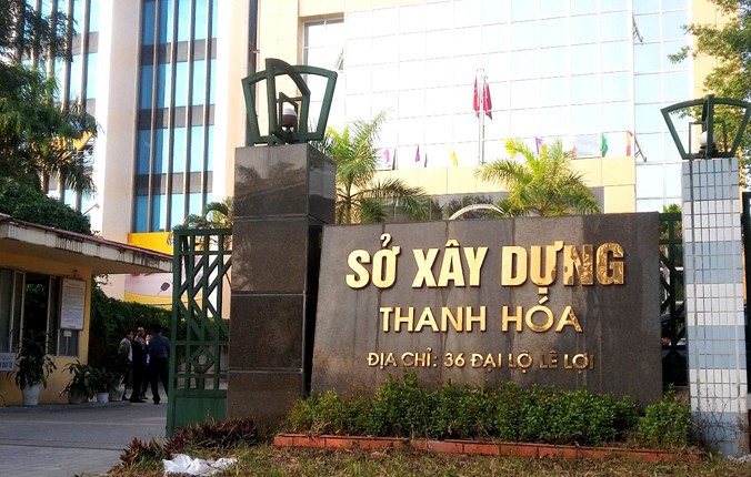 Trụ sở Sở xây dựng Thanh Hóa. Ảnh: Nguyễn Dương.