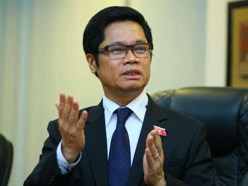 Ông Vũ Tiến Lộc, Chủ tịch Phòng thương mại và Công nghiệp Việt Nam (VCCI) 