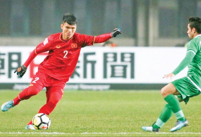 Dù chỉ là “người thay thế” nhưng Phạm Xuân Mạnh đã có màn trình diễn ấn tượng tại U23 châu Á vừa qua. Ảnh: AFC.