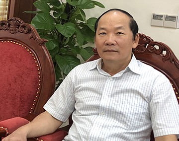 Ông Trần Xuân Vinh, Trưởng Ban Tổ chức Tỉnh ủy Quảng Bình trao đổi với phóng viên Tiền Phong