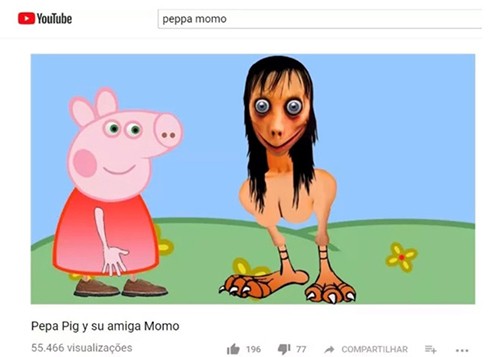 Trò chơi MoMo trên YouTube từng gây lên làn sóng phẫn nộ của phụ huynh trên thế giới khi có thể dẫn trẻ em đến hành vi tự sát. 