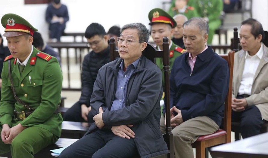 Bị cáo Nguyễn Bắc Son tại tòa ngày 20/12 Ảnh: Như Ý