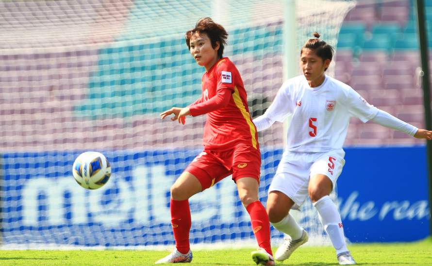 Việt Nam - Myanmar 2-2: Đội tuyển nữ Việt Nam giành vé vào tứ kết
